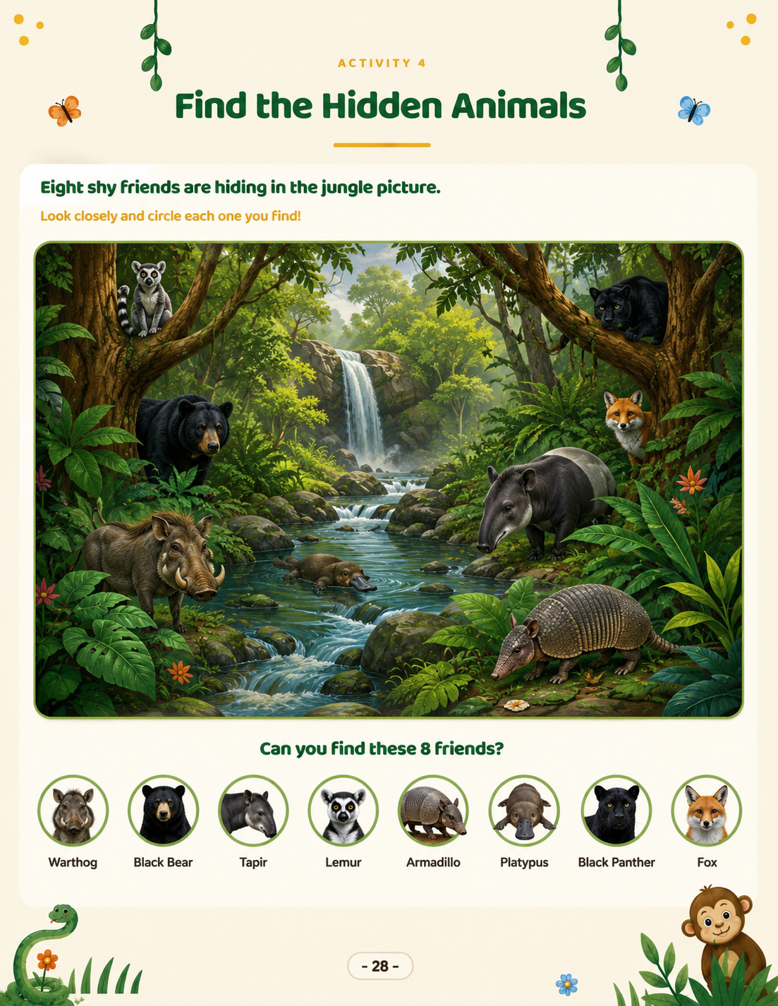 Volume 2 activity page