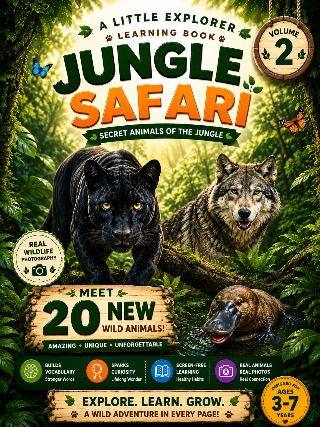 Volume 2 cover — Hidden Animals