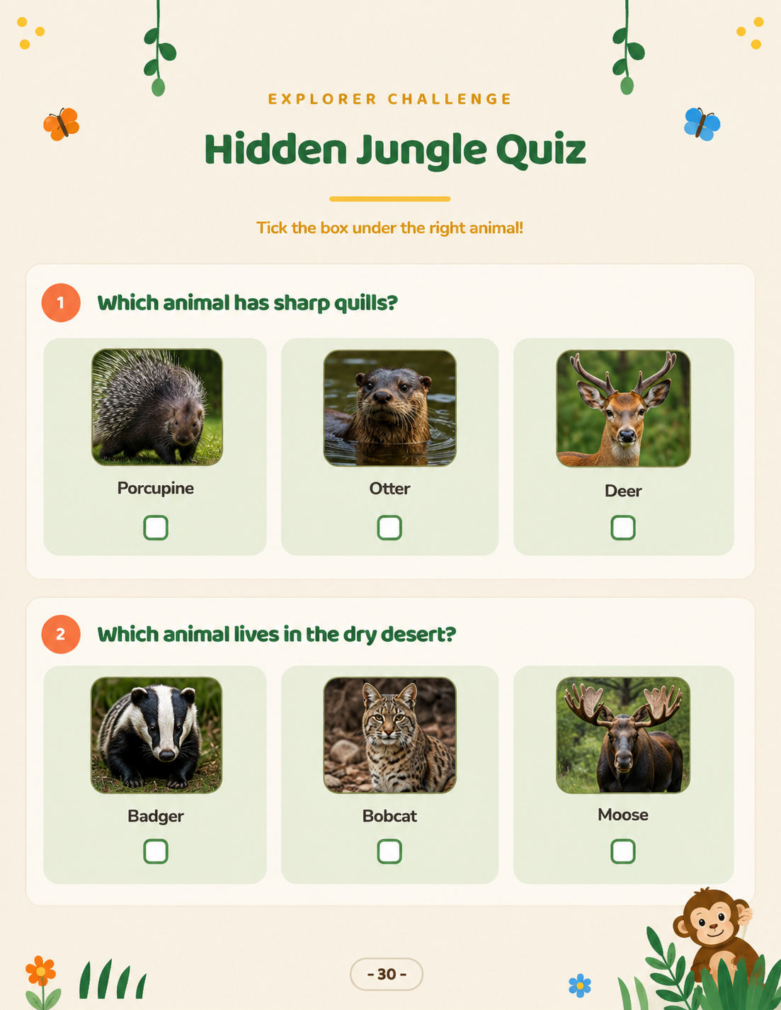 Volume 2 quiz page